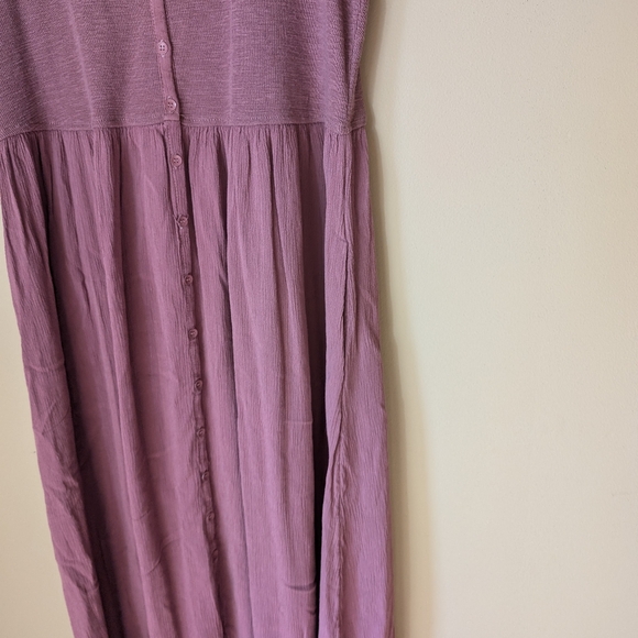 Frye Maxi Dress size XL in a mauve color - Picture 4 of 6